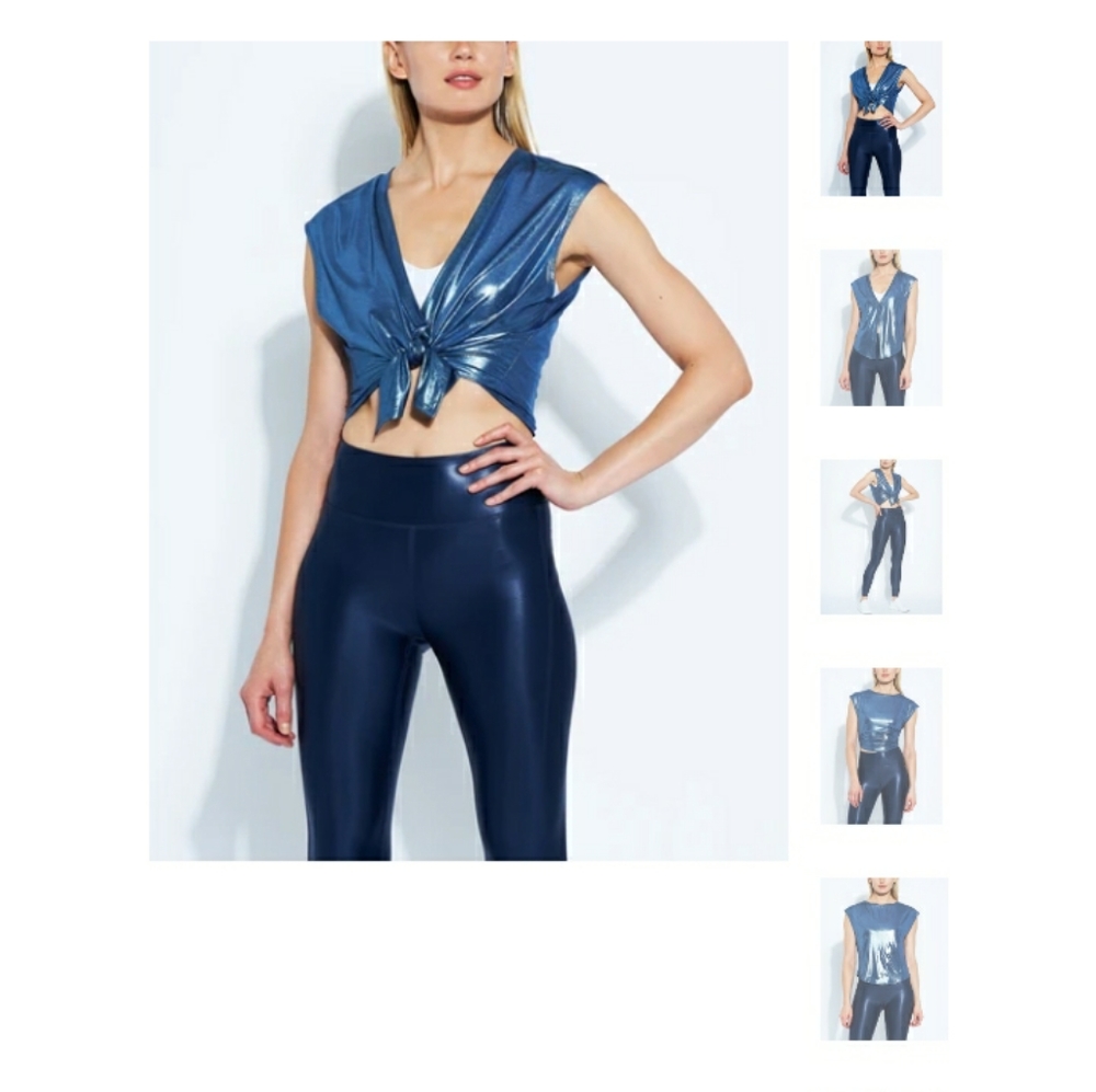 Heroinesport Aquarium silk top/ 3 ways to wear